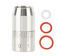 Mtlavishness Buse à vapeur de remplacement pour machine à café Tête de vapeur réglable en continu en acier inoxydable pour cafetière E61 - Buse haute température lavable pour