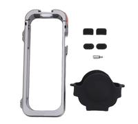 Mtlavishness Cage de caméra adaptée pour caméra d'action X5, Cadre de Protection en Alliage d'aluminium avec Capuchon d'objectif, Sabot Froid et Trou de Filetage de 1 à 4 Pouces,