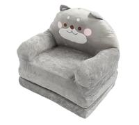 Mtlavishness Canapé Pliant pour Enfants en Forme d'animal de Dessin animé, Doux et Pliable pour bébé, Portable, pour Tout-Petits, pour Lire, Regarder la télévision, se détendre, 2 (Pliage en Tiers)