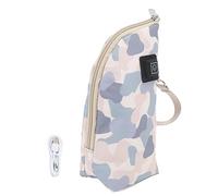 Mtlavishness Chauffe-biberon de Voyage Portable à température constante USB Sac Chauffant pour Le Lait de bébé pour Les Parents en Voyage pour Garder Le Lait au Chaud à Tout
