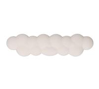 Mtlavishness Clavier Clavier Poignet Repos Conception Ergonomique Conception de Cuir PU Doux Non Glissante adaptée aux Jeux et à la Frappe Compatible avec 60% 65% 75% TKL 96% (Milch weiß)