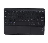 Mtlavishness Clavier Pouces Ultra Fin avec Pavé Tactile Compatible Et Design Compact en Alliage Aluminium pour Portable Et Tablette Autonomie Élevée