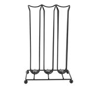 Mtlavishness Coffee Capsule Holder Rack Iron 42 Coffee Pods Storage Organizer Tower for Nespresso Home Cafe Office Black