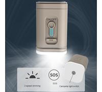 Mtlavishness Compresseur d'air électrique Portable sans Fil avec 5 Buses, lumière LED pour gonflage et dégonflage, gonflage Rapide de 200 L Min, Batterie Rechargeable de 1 200 (Noire)