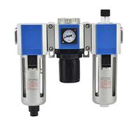 Mtlavishness Compresseur d'air Filtre de débit Régulateur de pression Lubrificateur Séparateur d' d'eau Unité combinée GC300 10 Système de traitement de l'air efficace avec (GC300-08)
