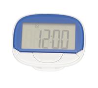 Mtlavishness Compteur de Pas, podomètre de Calories avec Suivi de Distance, capteur 2D Multifonctionnel pour Un calcul précis des Pas, Grand écran avec Horloge et Clip de Taille (Bleue)