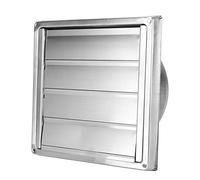 Mtlavishness Contexte en acier inoxydable Grill SAFE avec les perspectives actifs pour le capot Direct Lift à l'extérieur de 14,5 cm de diamètre inférieur 18 cm Longueur latérale