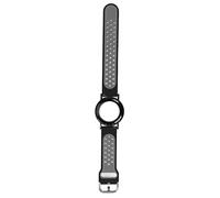 Mtlavishness Coque de bracelet de montre pour localisateur iOS 2021 multifonction en silicone souple pour enfants, personnes âgées et personnes âgées