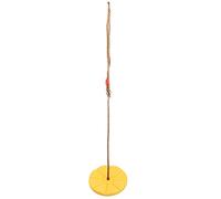Mtlavishness Corde d'escalade balançoire d'arbre intérieur extérieur Disque siège Suspendu équipement de Jeu Jouets pour Enfants (Jaune)