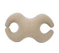 Mtlavishness Correcteur de Posture de Bras à Coussin d'air Gonflable en Forme de 8, Exercice de Swing, entraîneur de Bras de Golf en PVC floqué écologique pour débutants,