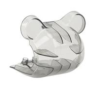 Mtlavishness Couvercle d'objectif de Drone Transparent Noir PC Housse de Protection pour caméra de Drone Mini 3 Pro La Conception Bien ajustée protège la caméra PTZ et l'objectif