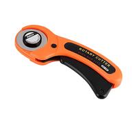 Mtlavishness Cutter 45 mm pour Quilting, Couture, Scrapbooking, Acier allié de Haute qualité, poignée Ergonomique antidérapante, Verrouillage d'action, gaucher, droitier e