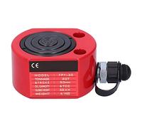 Mtlavishness Cylindre hydraulique de type fin 30T FPY-30 avec connecteur fileté ZG3/8" et capuchon anti-poussière, conception légère pour un fonctionnement rapide dans les petits