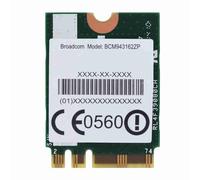 Mtlavishness Dual Band Network Network NGFF Wireless WiFi Carte pour Un taux de Transmission de 433 Mbps adapté à Plusieurs cahiers et tablettes