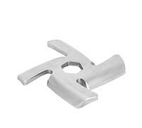 Mtlavishness Electric Mincer en acier inoxydable Plate de broyage accessoires de remplacement robustes et solidaires faciles à approprier pour la cuisine de la viande électrique