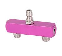 Mtlavishness Embout de nettoyeur haute pression Buse de laveuse électrique 2 en 1 Double buse de laveuse haute pression 1 4 pouces Connexion rapide 5000 PSI Pulvérisation à 40