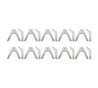 Mtlavishness Ensemble de 10 pièces Support modèle Gundam Version SD BB Q/HG 1/144 Support Simple Polyvalent Transparent Noir (Noir Transparent)