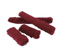 Mtlavishness Ensemble de Housses de Licou pour Cheval avec Crochet et Boucle, Longue Peluche, Respirante, Douce, Housse de Protection pour l'entraînement, prévention des Marques