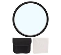 Mtlavishness Filtre de caméra à Prisme en Verre kaléidoscope 77 mm, Effet à Six Faces, Image divisée et répétée, idéal pour Les Films, Les Clips vidéo, Les contenus de Marque, Les