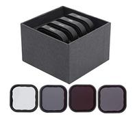 Mtlavishness Filtres D'Objectif CPL ND8 ND16 ND32 Ensemble pour Caméra Action Alliage Matériau De Verre -Réflet pour Photos Et Vidéos sous Différentes Lumières Poids Environ 67g