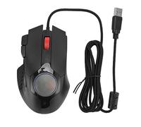 Mtlavishness Gaming Mouse RGB Wired Mouse with Rapid Fire Key Ergonomic Wired USB for PC Laptop Computer Gamers