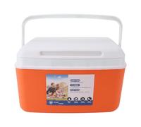 Mtlavishness Glacière portable isolée de 8 L, isolation chaude et froide efficace, glacière rigide portable pour le camping, pique-nique, plage, boissons, pêche (Orange)