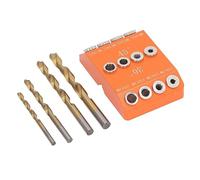 Mtlavishness Guide de perçage coudé Jig Guide d'angle de perçage multifonctionnel en alliage d'aluminium avec angles de 30 à 45 à 90 degrés pour un perçage précis dans le travail