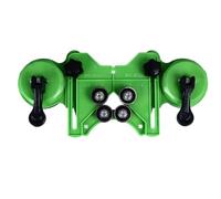 Mtlavishness Guide de scie cloche pour carrelage réglable et portable avec 2 ventouses pour céramique, verre, porcelaine, marbre (Locator)