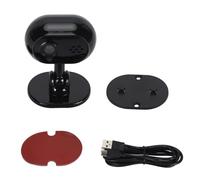 Mtlavishness Indoor Smart Security Camera 1080P HD WiFi Motion Detection 2 Way Talk Night Vision 360 Degree Rotation with APP for Home Baby Monitoring and Conference Recording (Noir)
