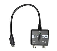 Mtlavishness Io20 17 × 11 × 6 Abs Professionnel Io20 Link Sync RF Modulateur Sortie TV Convertisseur Vidéo Conversion Spécial pour Sky Box TV Link RF Out Réplicateur Triax