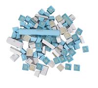 Mtlavishness keycap Universal Usure Double Couleur Assortiment Assorti keycap translucide adapté pour Les Jeux informatiques en matériau ABS avec 104 Touches applicables à 104 87 (Blue White)