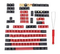 Mtlavishness Keycaps PBT avec éléments d'animation pour Universal PC Gaming Keyboard Huile PBT Matériaux fabriqués par la Technologie de Sublimation a gagné T to Fade adapté à Une