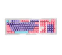 Mtlavishness Keycaps Pbt Deux Couleurs Transmission De Lumière Hauteur OEM Compatible Clavier Mécanique 108 Touches Design Unique pour Jeu Et Bureau