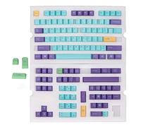Mtlavishness Keycaps PBT Set avec 5 côtés Sublimation et Hauteur de Cerisier pour Le Bricolage et Le Clavier mécanique de Jeu idéal pour la décoration intérieure et Les
