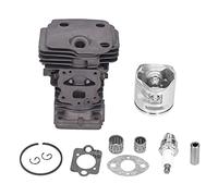 Mtlavishness Kit de Segments de Piston de Cylindre de 44 mm avec Joint et roulement à Aiguilles pour pièces de Rechange de tronçonneuse 445 450 450E Mise à Niveau de Moteur Haute