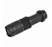 Mtlavishness Lampe de poche ultra LED à lumière noire 365 nM en alliage d'aluminium portable pour la maison, la randonnée, le camping, les voyages, les activités de plein air (365 nm)