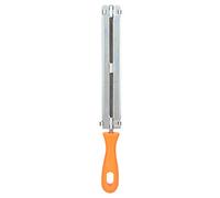 Mtlavishness Lime à chaîne de tronçonneuse 4,8 mm, Outil d'affûtage en métal avec Manche Ergonomique en Plastique, Accessoire Professionnel pour Le Travail du Bois et la précise,