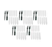Mtlavishness Lot de 5 Outils de Jardinage avec transplantoir de semis et étiquettes de Plantes en Plastique de qualité supérieure pour Plantes succulentes, Fleurs, légumes,
