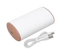 Mtlavishness - Mini Chauffe-Mains 6000mAh, Deux Vitesses, Double Protection, Chargeur USB, Chauffage de Poche pour l'hiver et l'extérieur (Brun)