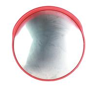 Mtlavishness Miroir de Circulation Convexe Grand Angle de 60 cm pour allée de sécurité routière avec Support de Montage à vis, Miroir de sécurité Rond, Accessoire Durable et