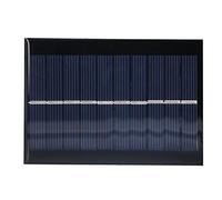 Mtlavishness Module de panneau solaire, kit de module de panneau solaire en polysilicium, cellules solaires micro-puissance à taux de conversion élevé 1 W 5 V avec une excellente