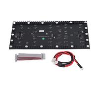 Mtlavishness Module numérique de panneau LED flexible, affichage intérieur polychrome FPCB 80 x 40 pixels avec aimant arrière DC5 V, design connectable et pliable, effets