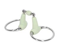 Mtlavishness Mors de Filet de Cheval en Acier Inoxydable Rouleau de Filet de Cheval Mors de Bouche d'élevage de Jardin pour Bouche de Cheval de 125 mm Mors de Bouche de Cheval