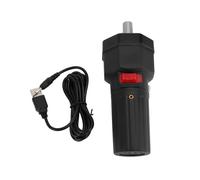 Mtlavishness Moteur de Barbecue USB 5 V Rotateur de rôtissoire pour Barbecue, FD601A-2 Moteur Rotatif électrique à Faible Bruit avec capacité de Charge de 16 kg, Vitesse Variable