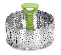 Mtlavishness Panier à vapeur polyvalent en acier inoxydable rack de vapeur pliant de haute qualité matériau de qualité alimentaire à utiliser pour la vapeur de la vapeur divers (Petit)