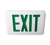 Mtlavishness Panneau de sortie Lumière LED de sortie de secours Voyant d'évacuation de sécurité avec batterie Ni-Cd 2000 mAh pour montage mural au plafond Convient pour hôtel,