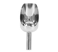 Mtlavishness Pelle à glace en acier inoxydable - Pelle à nourriture polyvalente de grande capacité pour cuisine, bar, buffet, fête, mariage (S)