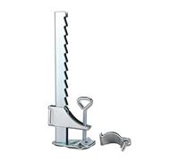 Mtlavishness Pince de Montage pour Parasol en Alliage d'aluminium, Support Universel pour Parasol extérieur, pour Balcon, Table, Banc, Balustrade de Pont, Support de Parapluie,