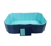 Mtlavishness Piscine Pliable Non Gonflable épaissie Piscine Portable résistante à l'usure pour Jardin extérieur Enfants Chiens 1,85 m 6,1 Pieds (2,1 m)
