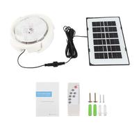 Mtlavishness plafonnier solaire haute luminosité 50LED synchronisation lampe de hangar solaire avec télécommande pour la maison intérieure extérieure (60W)